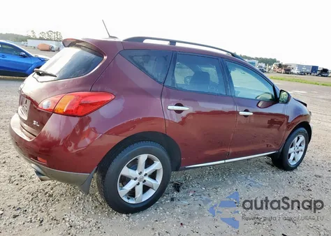 2009 Nissan Murano S z USA, uszkodzony, nr VIN JN8AZ18U79W031297